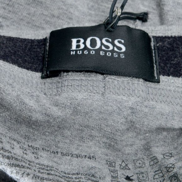 Hugo Boss Men's Gray Stretch Briefs US M IT M - Picture 6 of 6